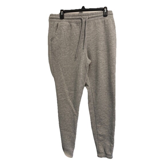 Just Be Women's‎ Size Medium Gray Fleece Sweatpants - Picture 1 of 5